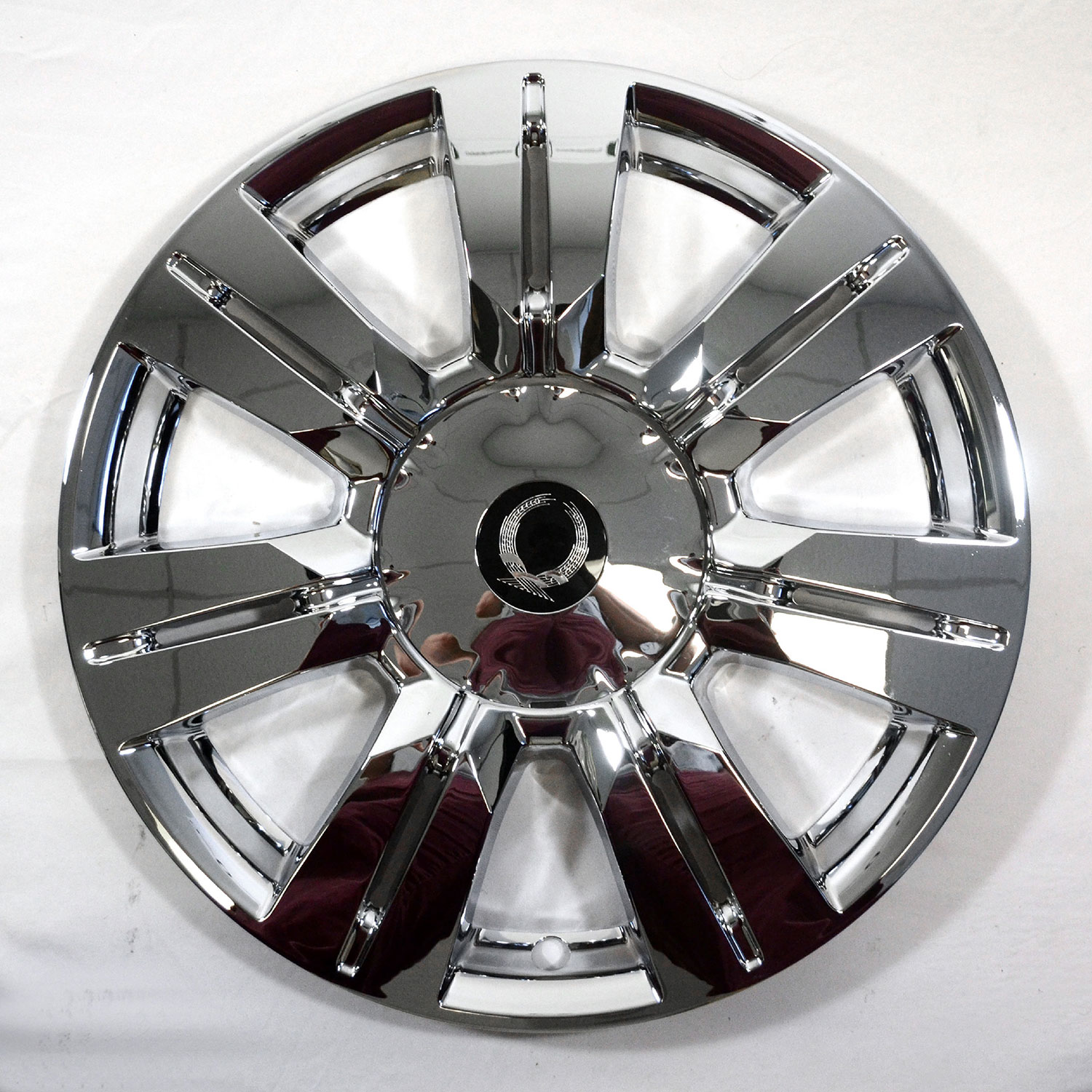 4 CHROME 18" Full Wheel Skins Hub Caps & Center Rim Covers for 201016